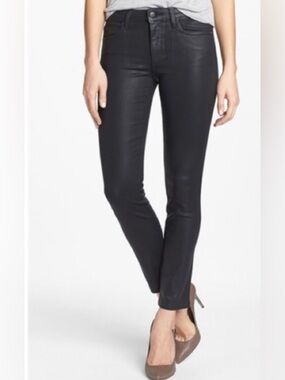 Joe's Coated Jeans Women's Skinny Jeans in Black